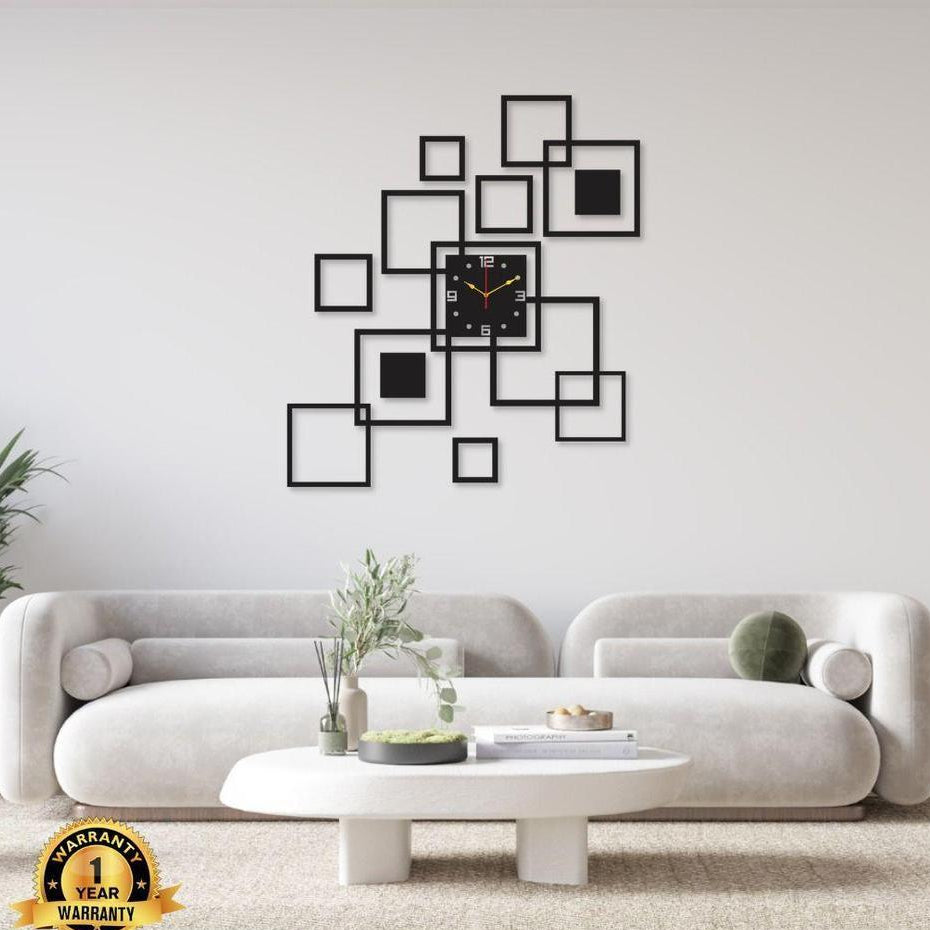 Name Dm01 Wooden Diy Clock